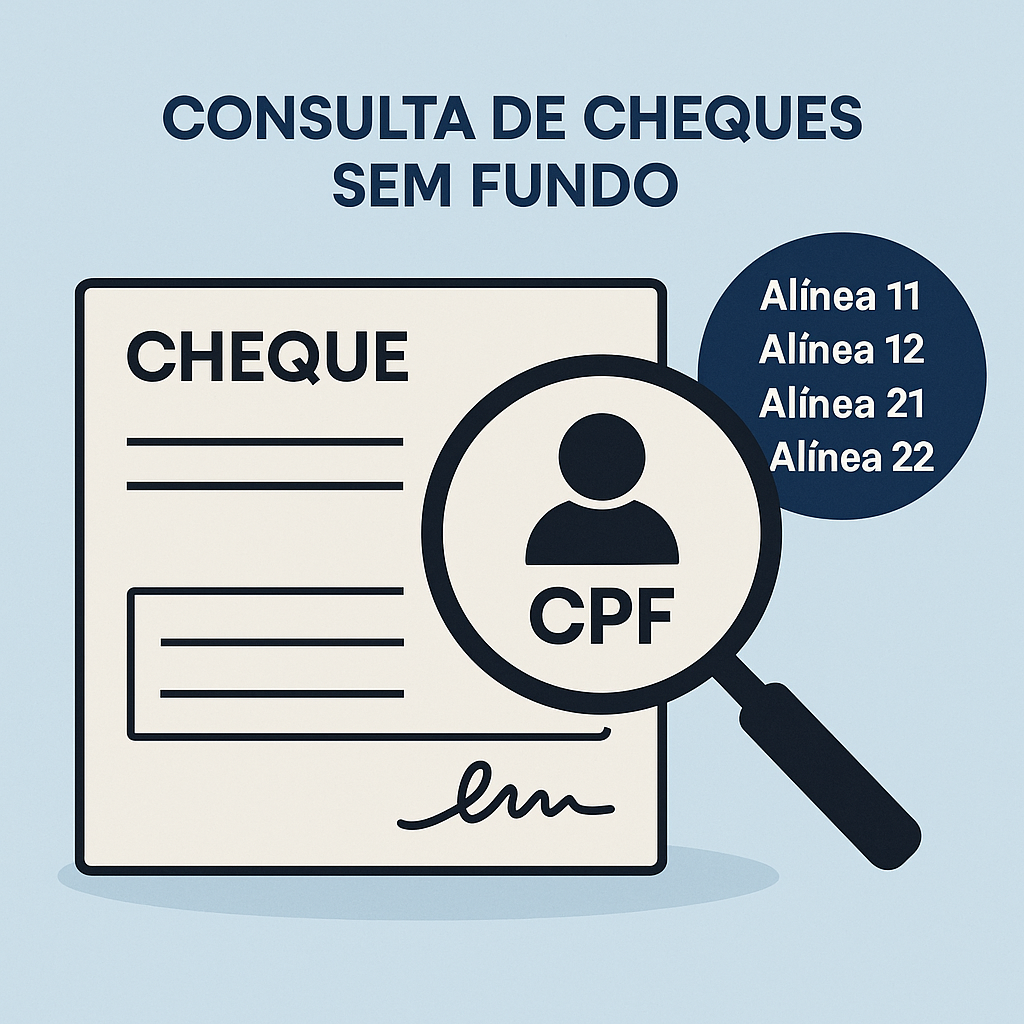 consulta de cheques sem fundo na Ok Cred