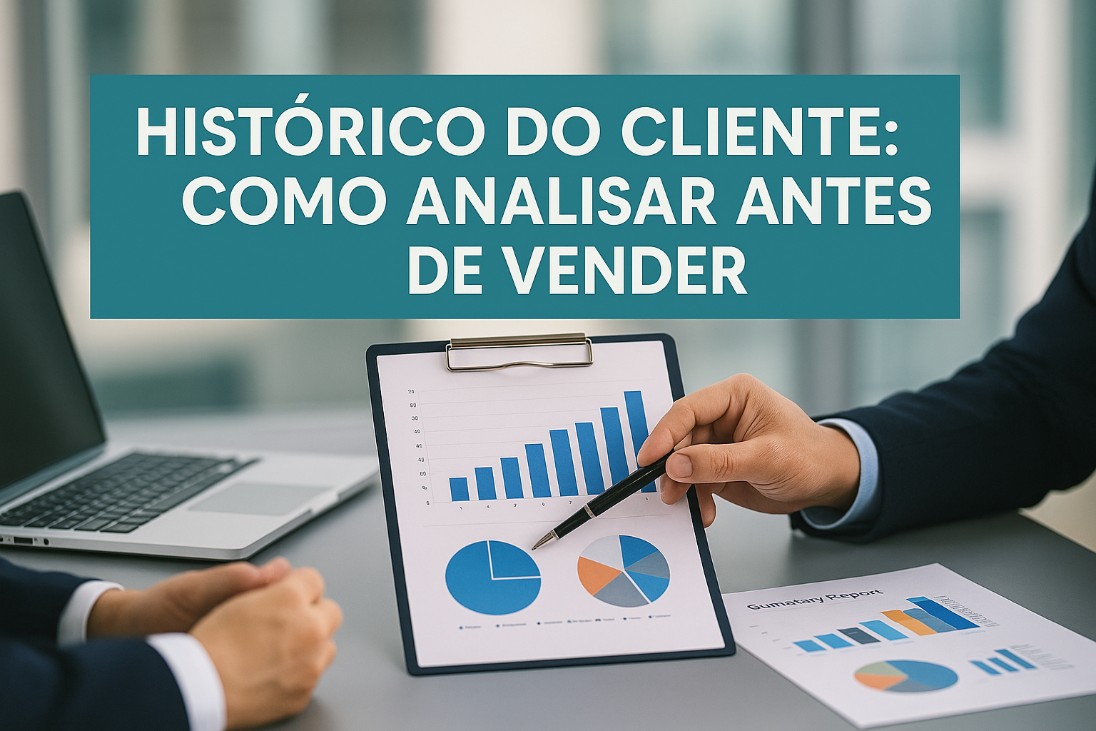 histórico do cliente para análise antes de vender