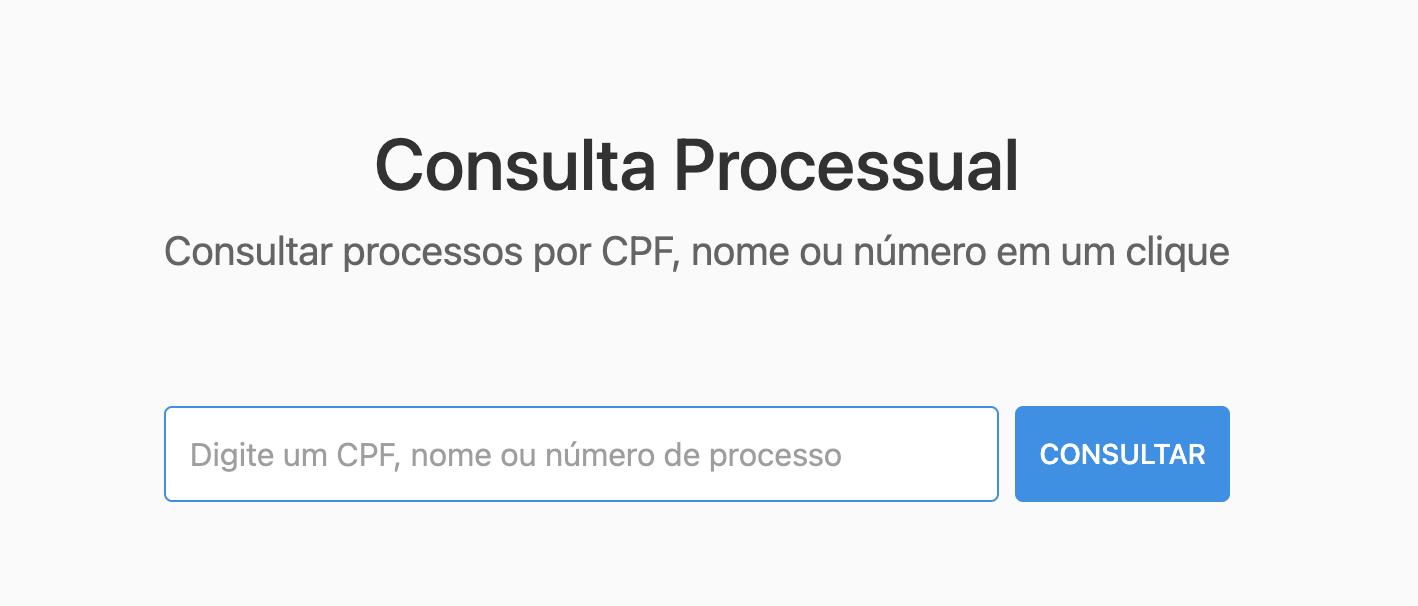 acoes judiciais cpf
